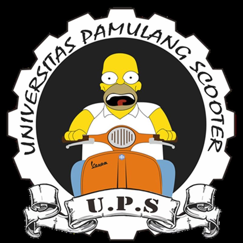 Logo Universitas Pamulang Scooter